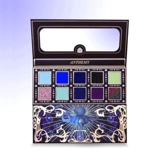 Paleta de sombras de ojos ANTHEMY Deep Sea de 10 colores camaleón