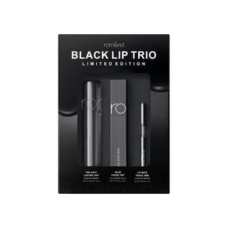 Kit de Labios Romand Black Lip Trio - Juego de Maquillaje para Labios - Tono Negro