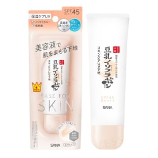 Base UV de leche de soja SANA con SPF 45 PA+++