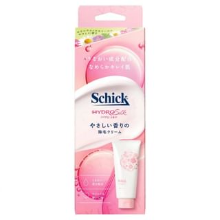 Crema para la eliminación del vello Schick Japón HydroSilk 150g