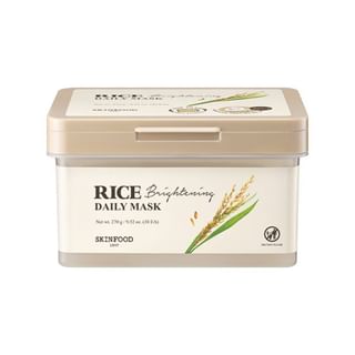 Mascarilla diaria aclaradora de arroz SKINFOOD