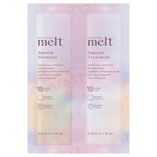 Set de Prueba Kao Shampoo y Tratamiento Melt Smooth (10 ml x 2)