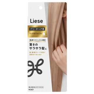 Kao Liese Rich Oil Mist for Bleached Hair, 120ml