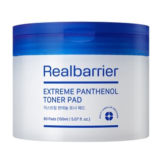 Realbarrier Extreme Panthenol Toner Pads, 80 pads