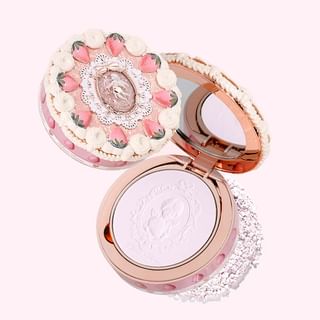 Flower Knows - Polvo Presionado Strawberry Cupid - Lavanda Suave - Polvo Compacto Mate para el Rostro