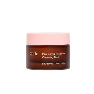 Máscara purificante para poros Oendo de arcilla rosa y rosa, 50 ml