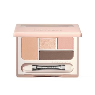 Paleta de sombras para los ojos Judydoll - 2 colores #02 Almendra Beige (3,2 g)