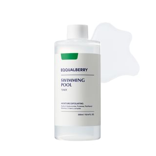 Tónico facial diario EQQUALBERRY 300 ml - Lotion hidratante y exfoliante