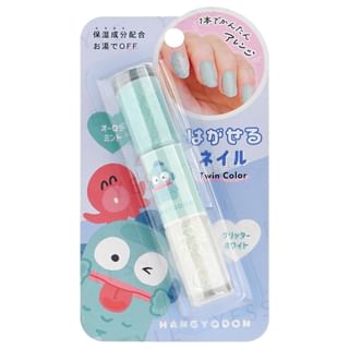 Laca de uñas CRUX Sanrio Hangyodon - Verde Menta (Doble Colores)