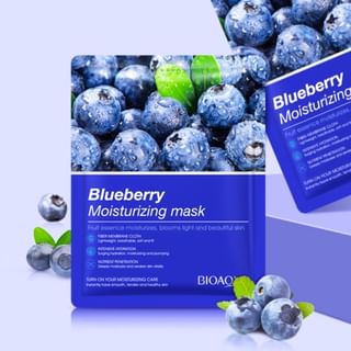 Masque visage hydratant aux myrtilles BIOAQUA
