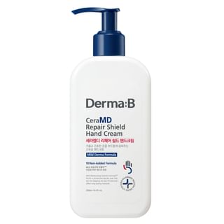 Crème mains hydratante Derma:B CeraMD bouclier de réparation