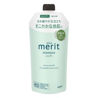Kao Merit Shampoo 320ml Refill