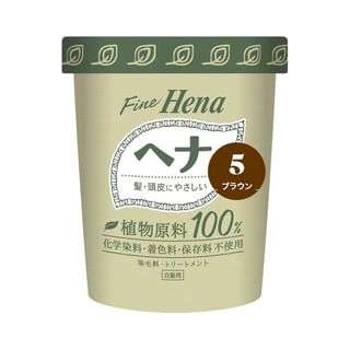 Dye para cabello TENSTAR Hena Fine, 5 paquetes x 40g (Marron)