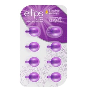 Aceite capilar Ellips, 8 cápsulas - Cuidado para cabello teñido