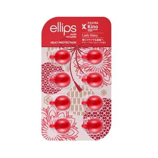 Aceite capilar Ellips, Pelo brillante, 8 uds