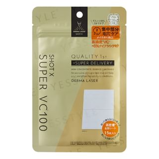 Quality First Derma Laser Shot X Super VC100 Essence Sheets 15pcs