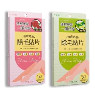 Parche eliminador de vello MEKO con aloe vera - 5 uds.