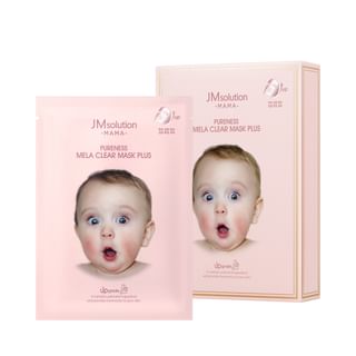 JMsolution Mama Pureness Mela Clear Mask Set (10 Sheets x 30ml)