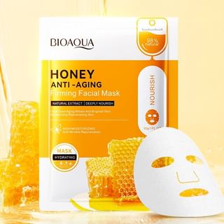Mascarilla facial firmeza antienvejecimiento con miel BIOAQUA