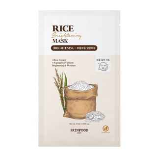 Masque éclaircissant au riz SKINFOOD 25ml