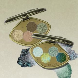 Paleta de sombras para ojos GIRLCULT - 60# Cordyceps y 61# Sinensis
