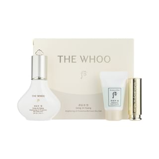Ensemble THE WHOO Gongjinhyang Éclaircissant Protection UV BB Crème