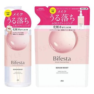 Mandom - Eau Nettoyante Micro-Émulsif Serée Humidifiante Bifesta 400ml