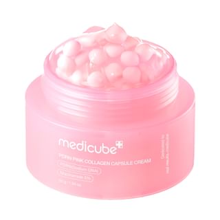 Crema en cápsula de colágeno rosa PDRN Medicube