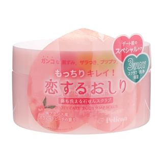 Pelican Soap Hip Care Body Scrub Sweet Peach 180g