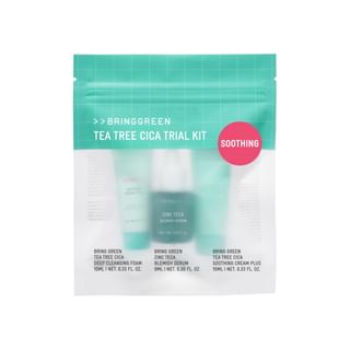 BRING GREEN Tea Tree Cica Trial Kit 3 pcs