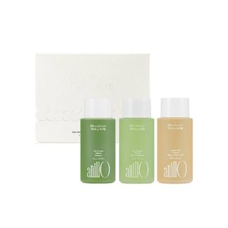 anillO Travel Shower Kit - Lime Sunday & Amber528 (3pcs)