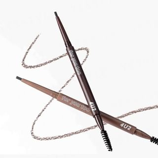 Lápiz cejas 4U2 Extra Delgado 01 Marrón Natural
