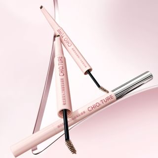 CHIOTURE - 2-in-1 Eyebrow Pen & Tint, Golden Brown (40°C Angled Brush)