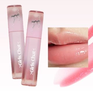 Brillo labial espejo Girls Chat Colección Rebelde Romántica - Berry Pie, 8 colores #BL02 - 2.8g