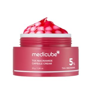 Crema en cápsula Medicube con TXA y Niacinamida