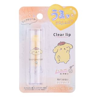 CRUX Clear Heart Lip Balm with Pompompurin Design