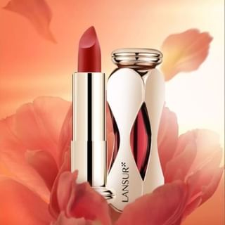 LANSUR - Lápiz labial ultra mate - 6 colores M06# Rojo Marrón sin fin (3.6g)