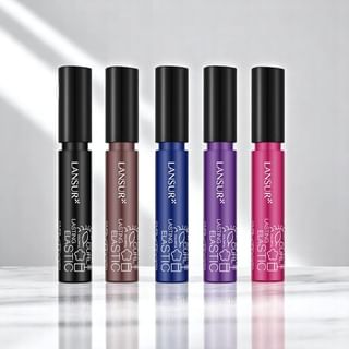 Máscara LANSUR Curvada y Colorida, 5 Colores - Púrpura (04#), 8g