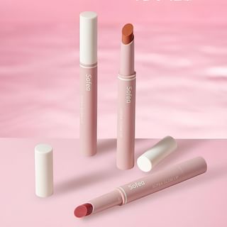 Lápiz labial con reflejo Sofea - 6 colores #03 Pasta de frijol al melocotón, 1,8 g