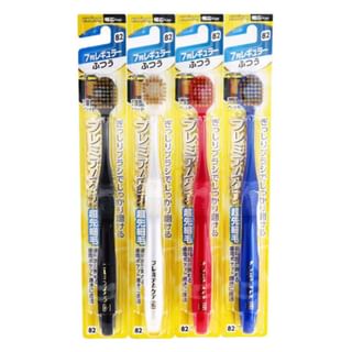 Cepillo de dientes EBISU Premium Care, Medio, 7 filas, Color aleatorio