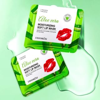 Máscara suave para labios con aloe vera de FAYANKOU