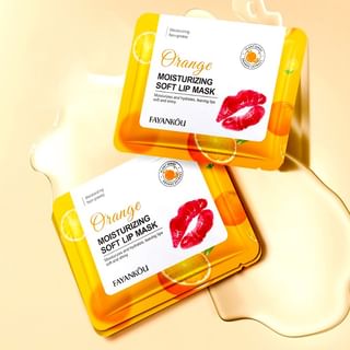 Máscara suave para labios FAYANKOU de naranja