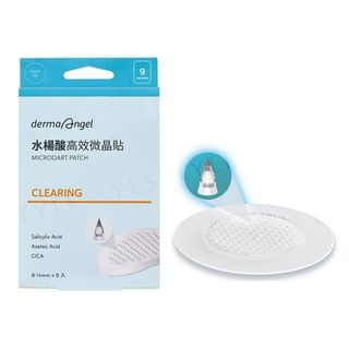 Parche microdarte derma Angel para la aclaración de imperfecciones, tamaño 14mm x 9