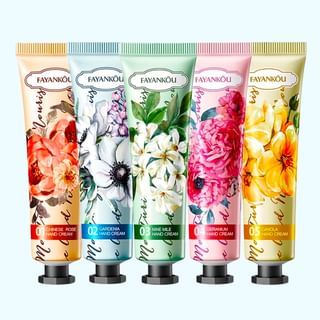 Crème main à la fleur FAYANKOU - 5 types (Fleur de violon)