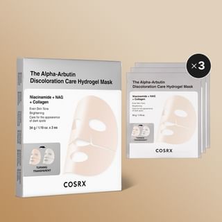 Set de mascarillas hidrogel para manchas COSRX - Máscara aclarante