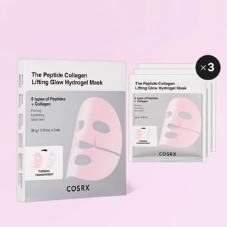 Máscara hidrogel iluminadora de colágeno y péptidos COSRX