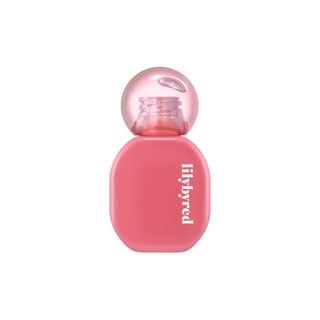 Bálsamo labial Lilybyred Balming Dewy Tint Mini - 3g, 2 colores #05 Squeeze Apple y #06 Topping Cherry