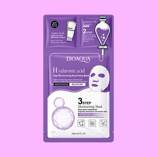 BIOAQUA Hyaluronic Acid 3-Step Moisturizing Mask