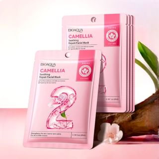 Masque facial réparateur apaisant BIOAQUA Camellia