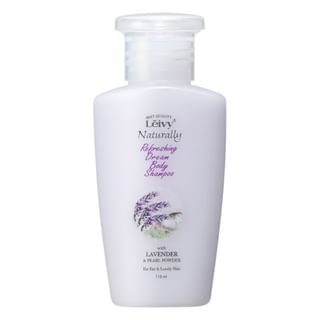 Shampoing corporel Leivy Naturel à l'huile de lavande et poudre de perle, 110ml